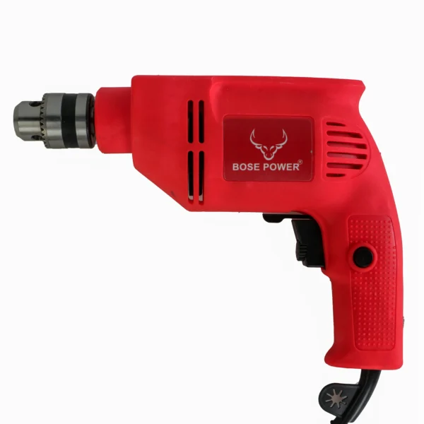 BOSE POWER CORDED DRILL MACHINE, 500W MOTOR, 10M CHUCK SIZE, 4500RPM, FORWARD/REVERSE ROTATION & SWITCH LOCK FUNCTION BP-DR-10MM-XR - Image 3