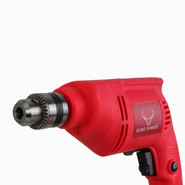 BOSE POWER CORDED DRILL MACHINE, 500W MOTOR, 10M CHUCK SIZE, 4500RPM, FORWARD/REVERSE ROTATION & SWITCH LOCK FUNCTION BP-DR-10MM-XR - Image 4