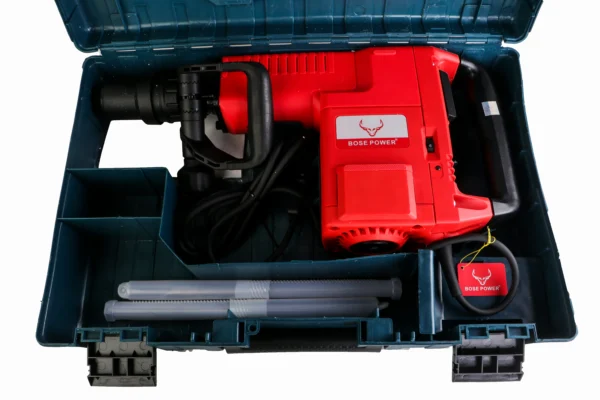 BOSE POWER DEMOLITION HAMMER 11KG CORDED ELECTRIC 1500W, BREAKER MACHINE, 1890 BPM (BP-DH-11E) - Image 5