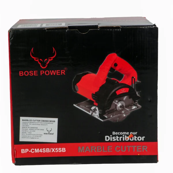 BOSE POWER Marble Cutter 110 MM, 1400W, 12000RPM FOR MARBLE CUTTING (BP-CM4SB/X5SB) - Image 2