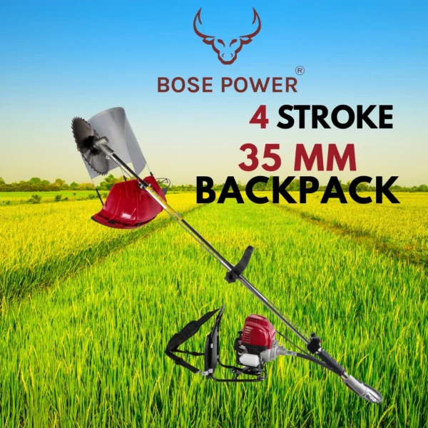 BOSE POWER  HEAVY DUTY 4 STROKE CORDED GRASS TRIMMER Automated FEED (BP-BC-GX35) - Image 8